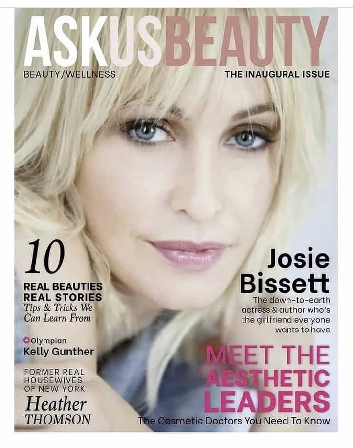 Josie Bissett - Ask Us Beauty Magazine Cover