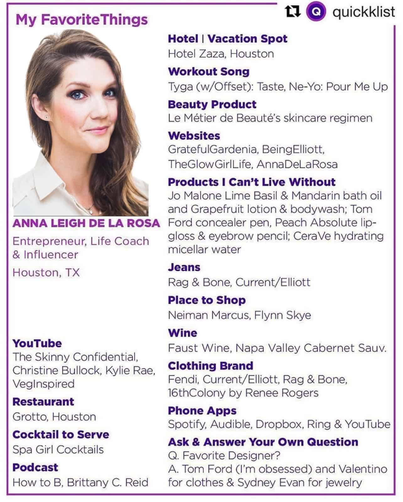 Quickklist