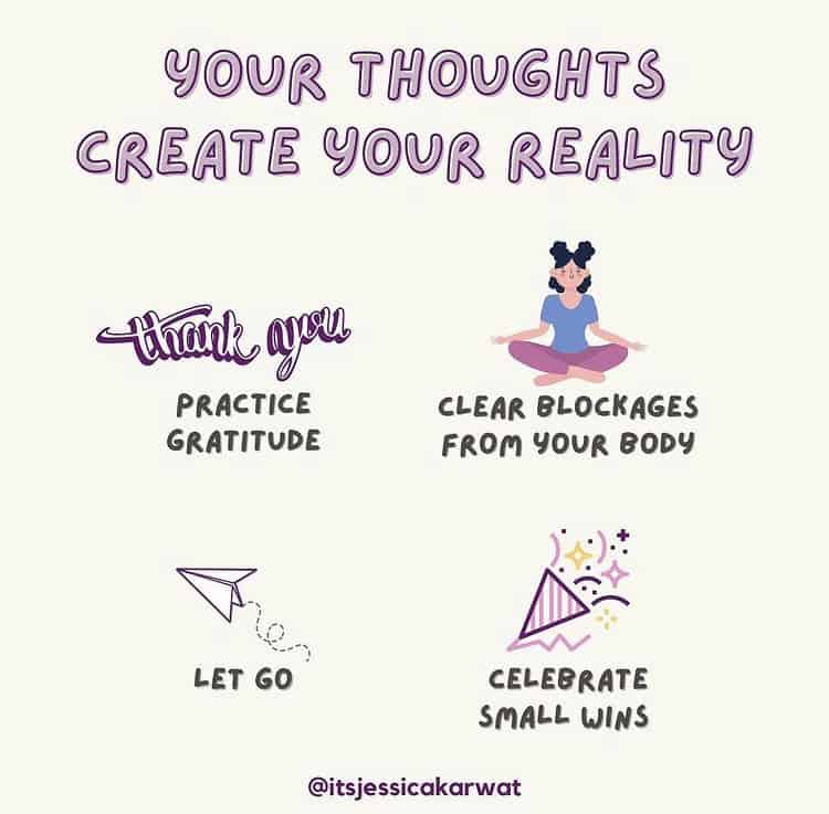Your thoughts Create Your Reality